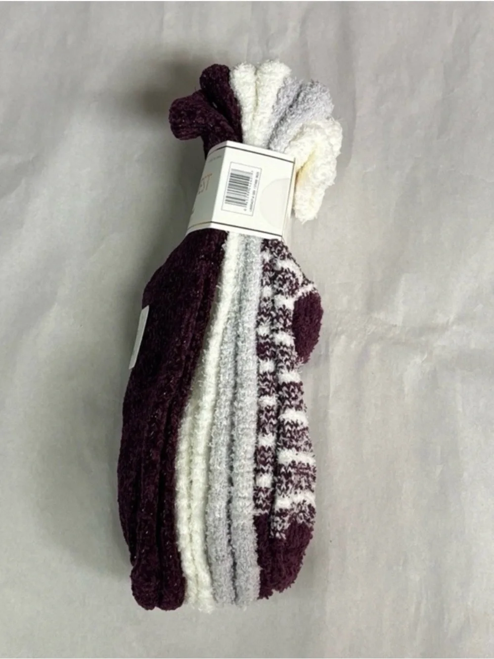 New Nine West Socks Women’s 4 Pair Soft Cozy Plush Fuzzy Lounge Socks Casual